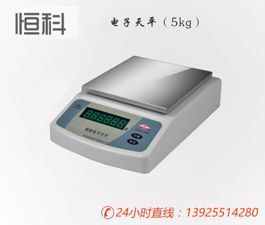 纸张检测仪器/精密电子天平（5kg） 东莞恒科